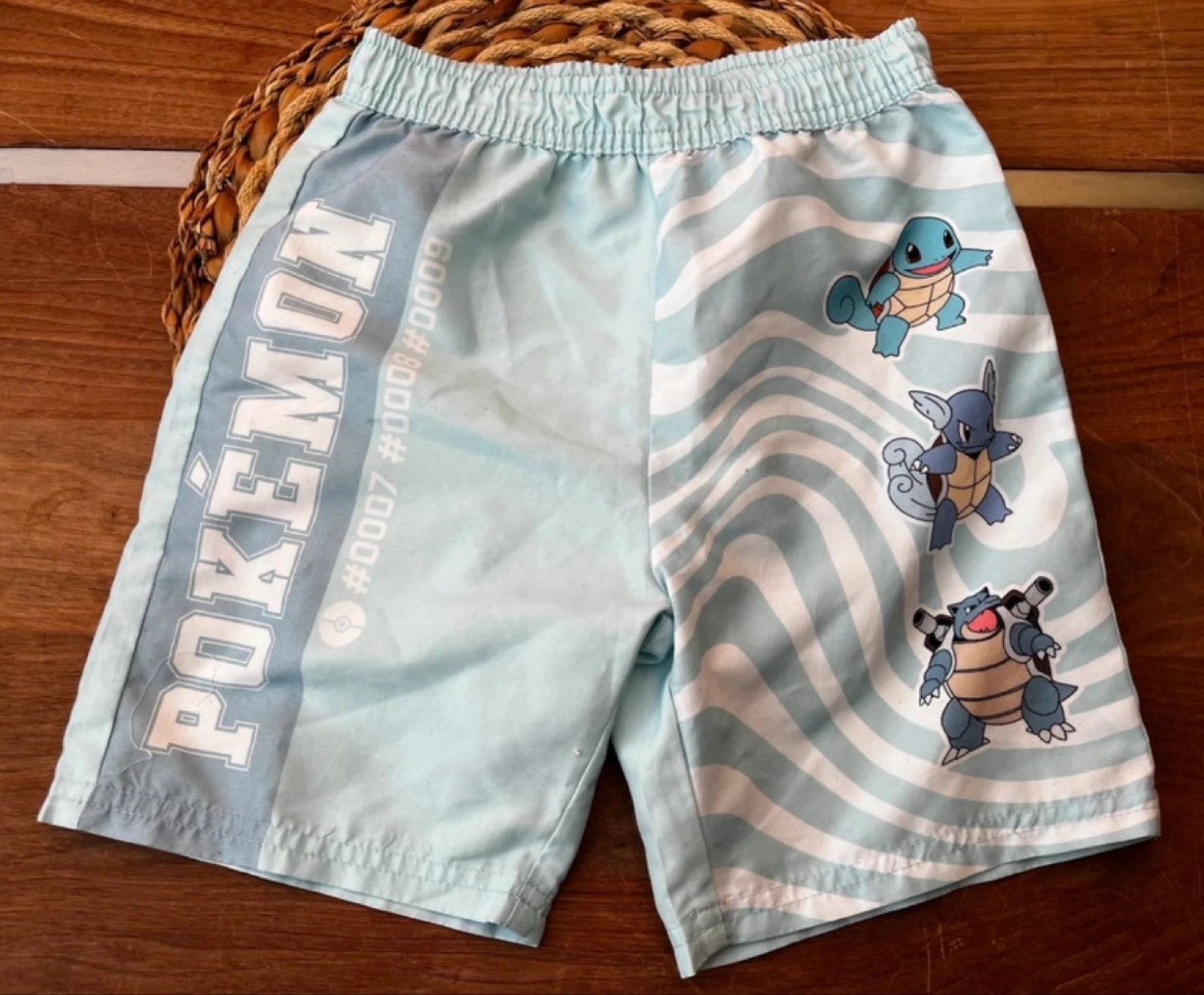 π ππ| PokΓ©mon zwembroek jongens | blauw met print | maat 122/128 | Squirtle | zomer